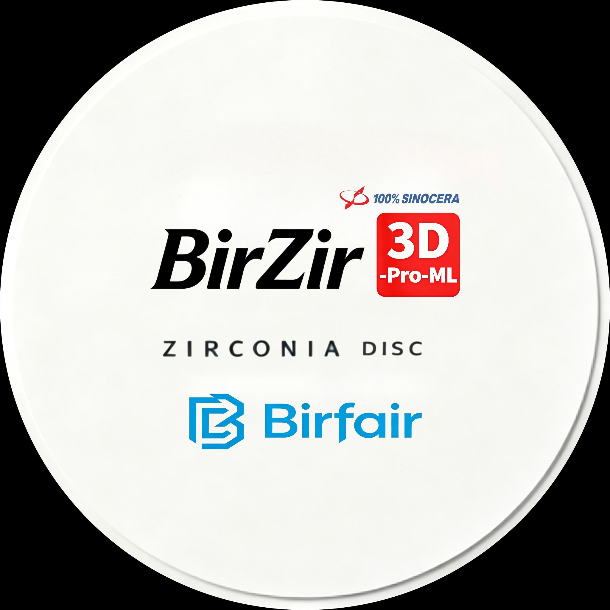 3D-Pro-ML – Multi-Layer Gradient Zirconia (3D-Pro-ML) — Zirconia Disc System dental material