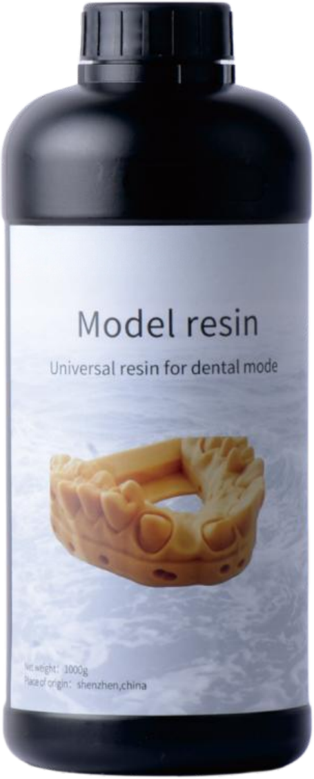 3D Printing Resins — dental model, surgical guide, temporary crown materials